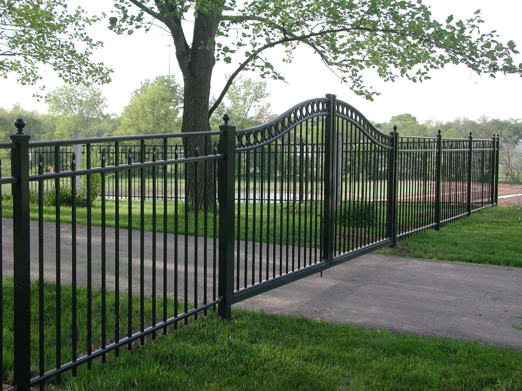 Estate Arched Gate - Chesterfield Fence.jpg